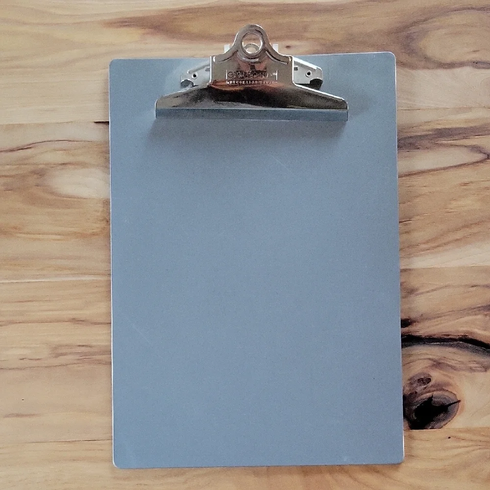 Stylish Clipboard Set - Black, Brown, Gray